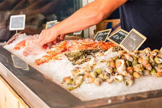 poissonerie les sablines camping