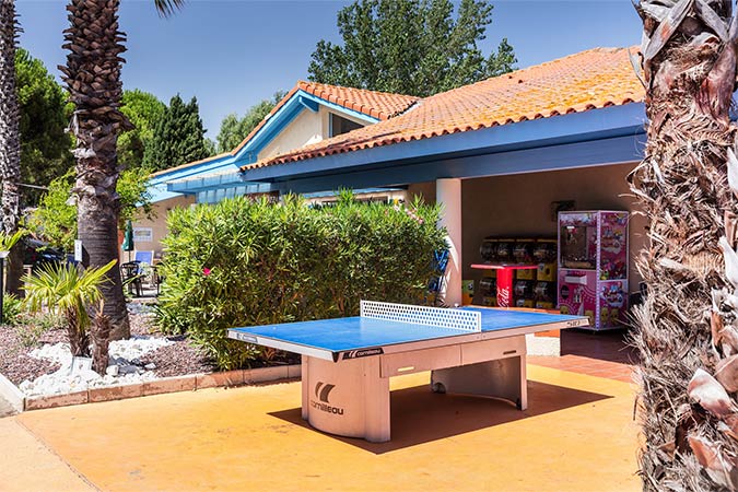 tennis de table camping les sablines